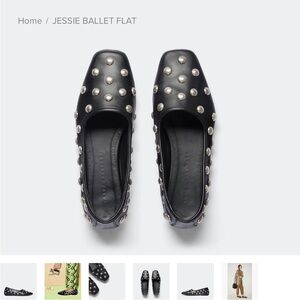 Freda Salvador Jessie Ballet Flat Size 8 NEVER WORN